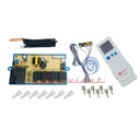 KIT CEREBRO/PANEL/TARJETA Y CONTROL REMOTO UNIVERSAL AIRE ACONDICIONADO TODAS LAS MARCAS