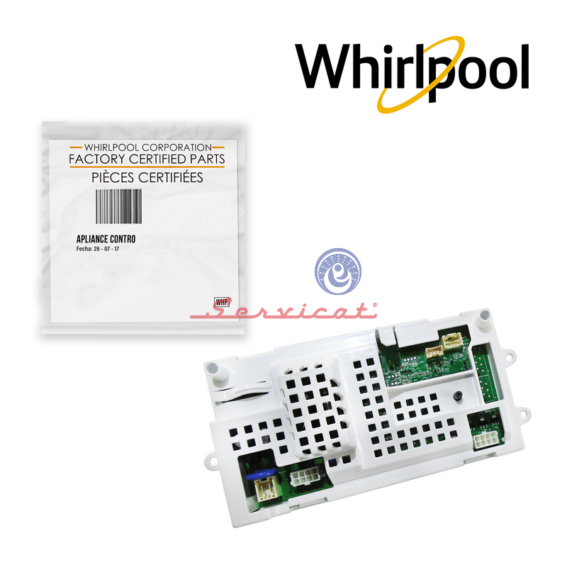 TARJETA ELECTRÓNICA ORIGINAL LAVADORA WHIRLPOOL MEXICANA