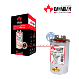 CAPACITOR DE MARCHA 15UF A 450VAC ORIGINAL CANADIAN AIRE ACONDICIONADO TODAS LAS MARCAS