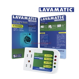 PROTECTOR DE VOLTAJE 110V - 3MIN - 15A LAVAMATIC LAVADORA TODAS LAS MARCAS