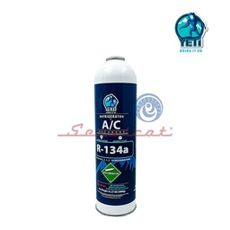 POTE DE GAS REFRIGERANTE R134A - 1000GR ORIGINAL YETI REFRIGERADORA TODAS LAS MARCAS