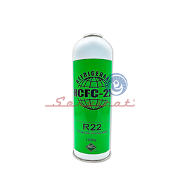 POTE DE GAS REFRIGERANTE R22 - 1000GR REFRIGERADORA TODAS LAS MARCAS