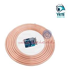 TUBERÍA DE COBRE 5/8'' X 15M ORIGINAL YETI REFRIGERACIÓN COMERCIAL TODAS LAS MARCAS