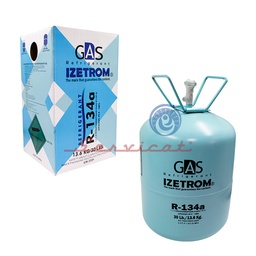 BOMBONA DE GAS REFRIGERANTE R134A - 13.6KG REFRIGERADORA TODAS LAS MARCAS