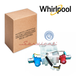 ELECTROVÁLVULA 2 SOLENOIDES - 120V ORIGINAL LAVADORA WHIRLPOOL