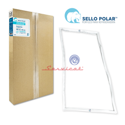 PERFIL DE PUERTA 59CM X 105CM SELLO POLAR REFRIGERADORA TODAS LAS MARCAS