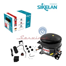 COMPRESOR 1/3HP - R134A - MBP/HBP ORIGINAL SIKELAN REFRIGERACIÓN COMERCIAL TODAS LAS MARCAS