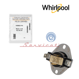 TERMOSTATO LIMITADOR DE TEMPERATURA L155-25F A 120V ORIGINAL SECADORA WHIRLPOOL