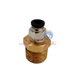ACOPLE DE UNIÓN DE REDUCCIÓN METÁLICO 1/2'' A 1/4'' ICE MAKER REFRIGERADORA TODAS LAS MARCAS