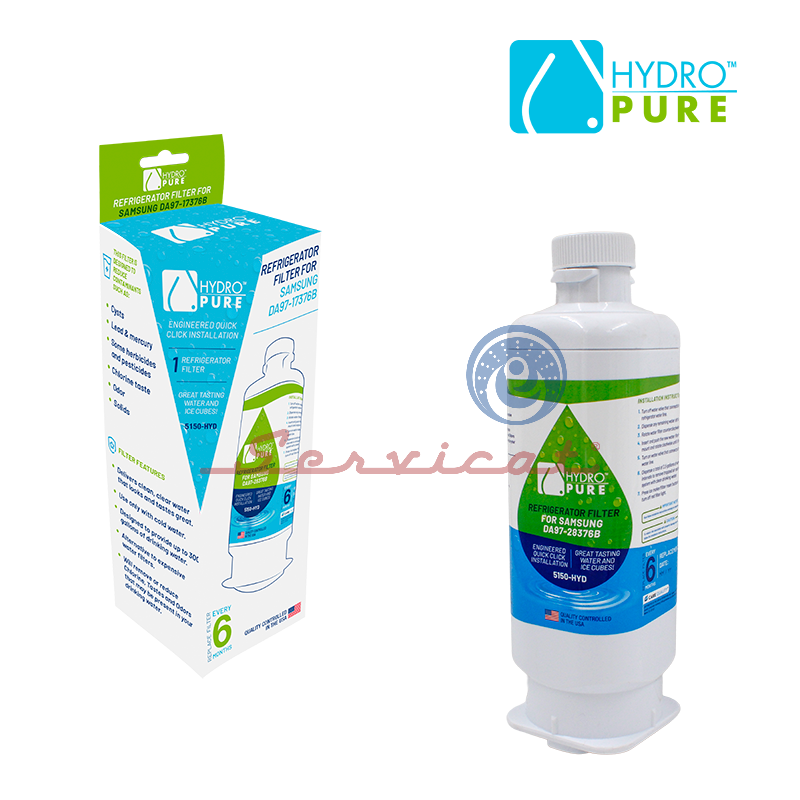 FILTRO DE AGUA INTERNO 300GAL HYDROPURE ICE MAKER REFRIGERADORA SAMSUNG