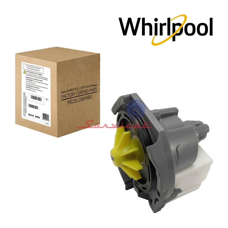 SOLO MOTOR 45W ORIGINAL LAVAPLATOS BOSCH - WHIRLPOOL