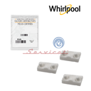 KIT DE DESLIZADORES RECTANGULARES 3.4CM X 1.7CM ORIGINAL LAVADORA WHIRLPOOL