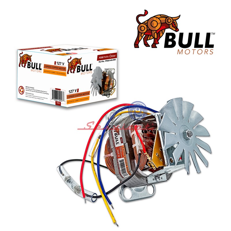 MOTOR 3 VELOCIDADES BULL LICUADORA OSTER XPERT