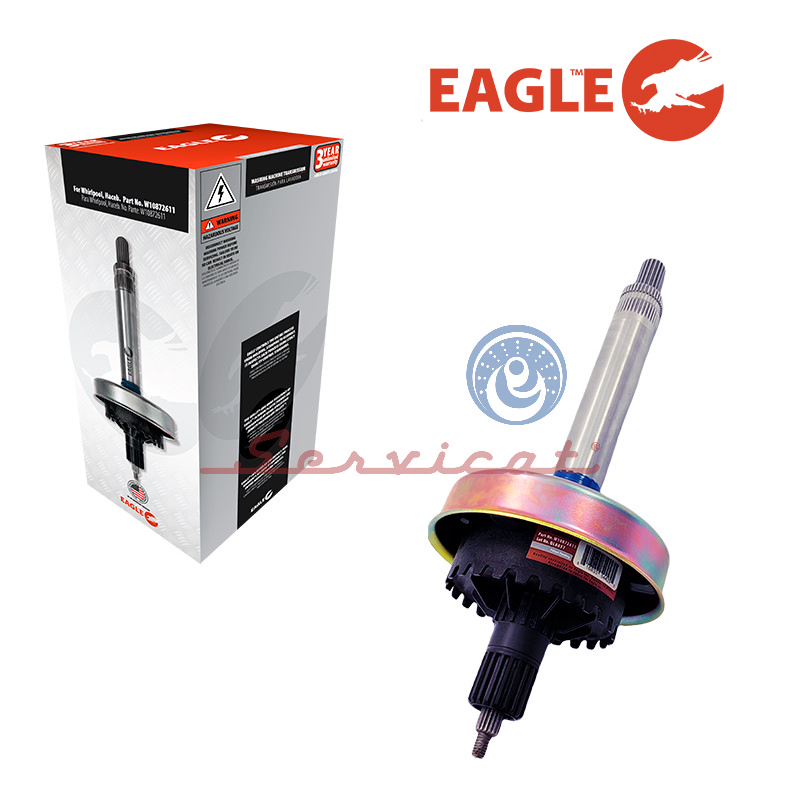 TRANSMISIÓN METÁLICA 19 ESTRÍAS EAGLE LAVADORA WHIRLPOOL - HACEB