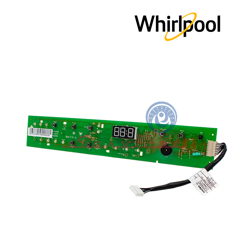 TARJETA ELECTRÓNICA DE CONTROL 1 CONECTOR - 120V ORIGINAL LAVADORA WHIRLPOOL