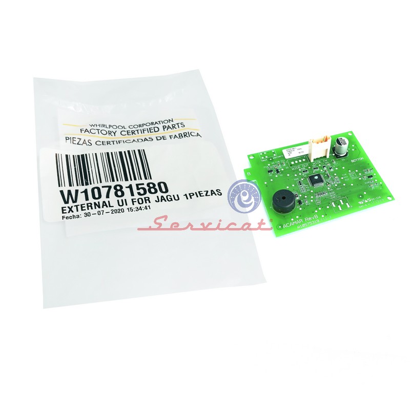 TARJETA ELECTRÓNICA INTERFAZ ORIGINAL LAVADORA WHIRLPOOL MEXICANA