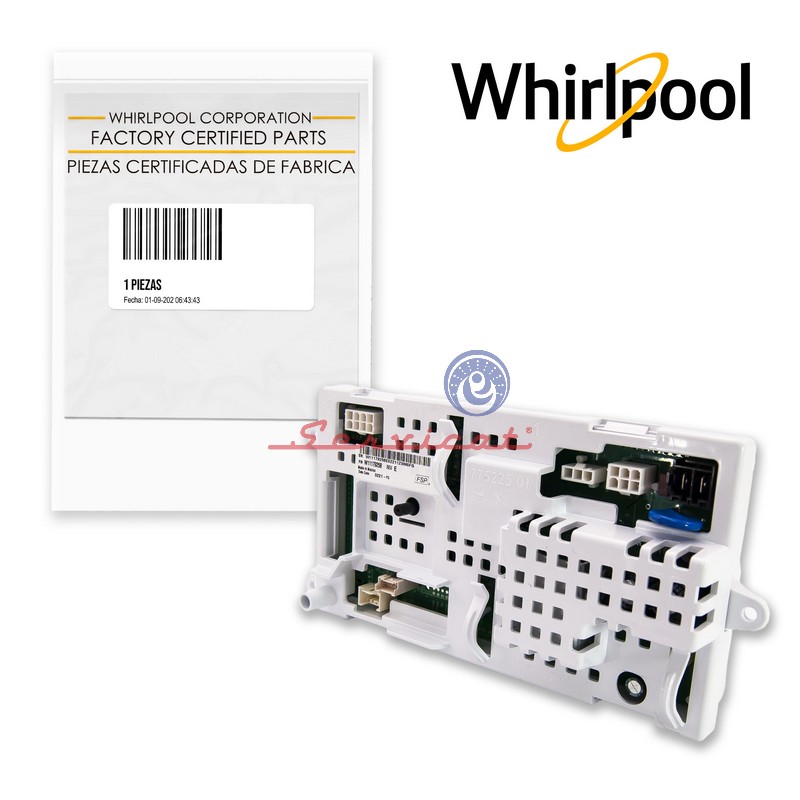 CEREBRO/PANEL/TARJETA ELECTRONICA LAVADORA WHIRLPOOL MEXICANA