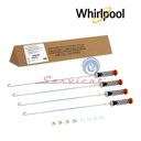 KIT BARRAS DE SUSPENSIÓN 62CM ORIGINAL LAVADORA WHIRLPOOL