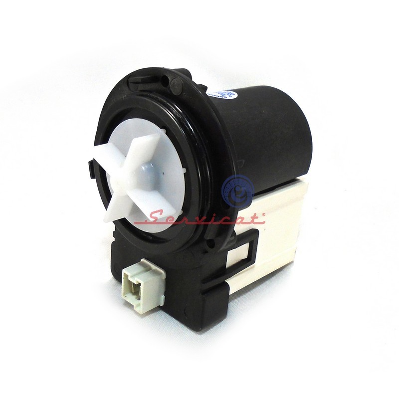 MOTOR DE BOMBA DE DRENAJE DE AGUA 80W LAVADORA MABE - SAMSUNG