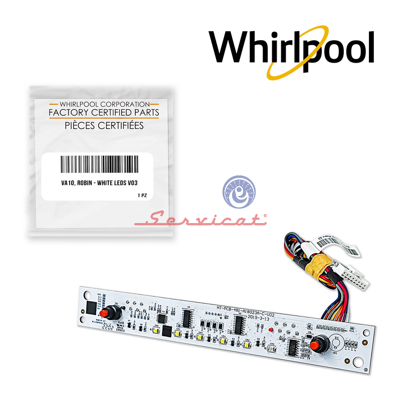 CEREBRO/PANEL/TARJETA PANEL 19KG ORIGINAL LAVADORA WHIRLPOOL