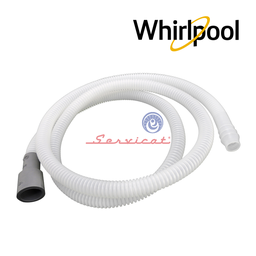 [3537] MANGUERA DE DESFOGUE DE AGUA 2.20M ORIGINAL LAVADORA WHIRLPOOL