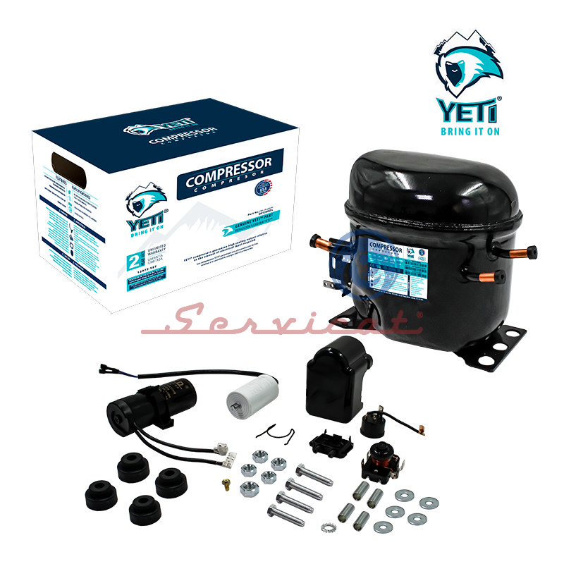 COMPRESOR 3/5HP - R404A - LBP ORIGINAL YETI REFRIGERADORA TODAS LAS MARCAS