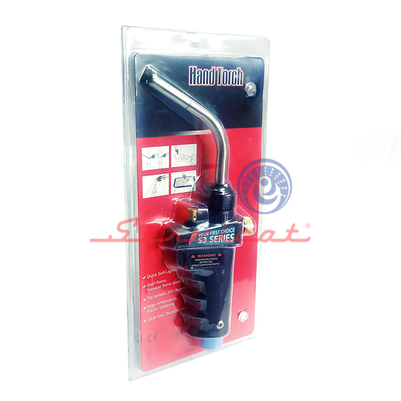 ANTORCHA DE SOLDADURA SIMPLE CON ENCENDEDOR SIN MANGUERA POTE DE GAS MAPP TODAS LAS MARCAS