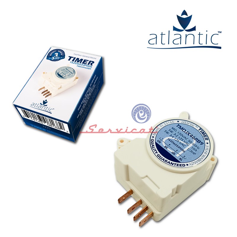 TIMER DE DESHIELO 10H - 35MIN ATLANTIC REFRIGERADORA GENERAL ELECTRIC