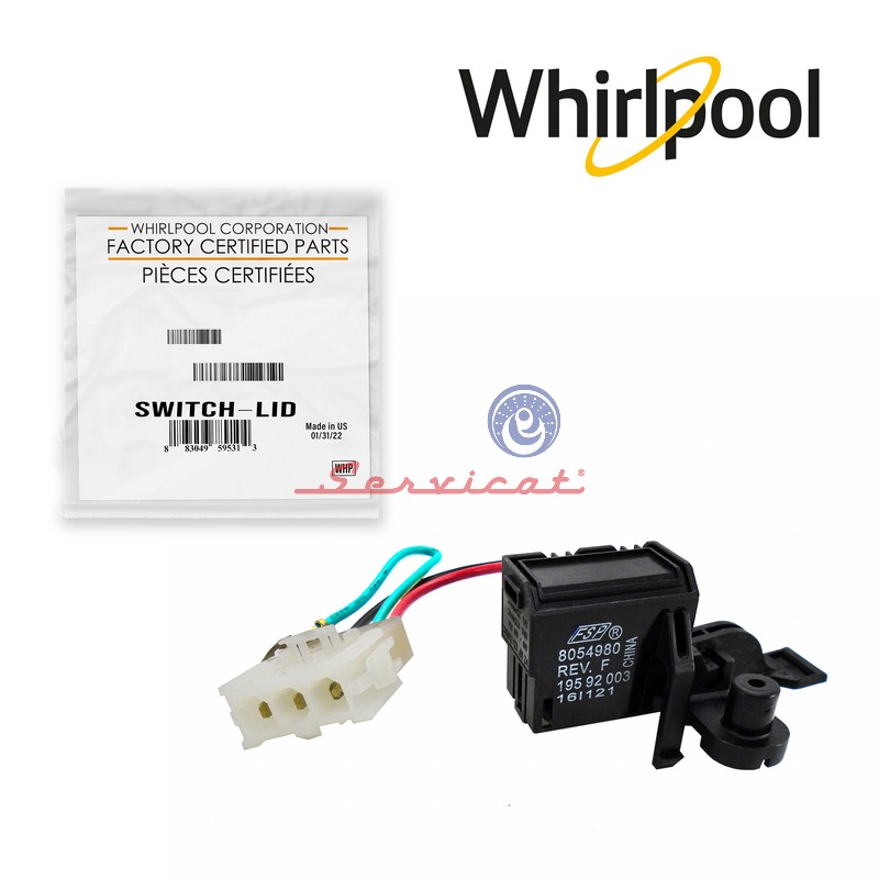 SWITCH ORIGINAL LAVADORA WHIRLPOOL