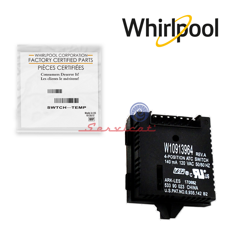 SWITCH LAVADORA WHIRLPOOL