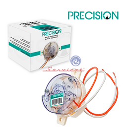 [2700] TIMER REDONDO 2 CABLES - 2 SUJECIONES RECTAS PRECISION LAVADORA HACEB - MABE