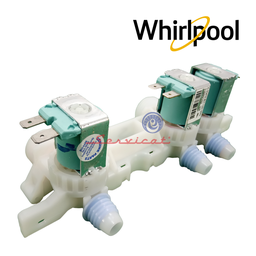 [3733] ELECTROVÁLVULA 3 SOLENOIDES  - 120V ORIGINAL LAVADORA WHIRLPOOL