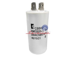 [2853] CAPACITOR DE MARCHA 35 A 250VAC LAVADORA ELECTROLUX BRASILEÑA - FRIGIDAIRE