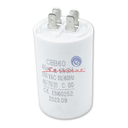 CAPACITOR DE MARCHA 45UF A 250VAC LAVADORA WHIRLPOOL - ELECTROLUX