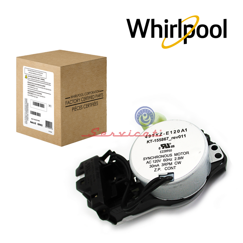 ACTUADOR 2.8W ORIGINAL LAVADORA WHIRLPOOL