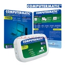 PROTECTOR DE VOLTAJE 110V - 3MIN - 15A COMPUTERMATIC DESKTOP/LAPTOP/TABLET TODAS LAS MARCAS