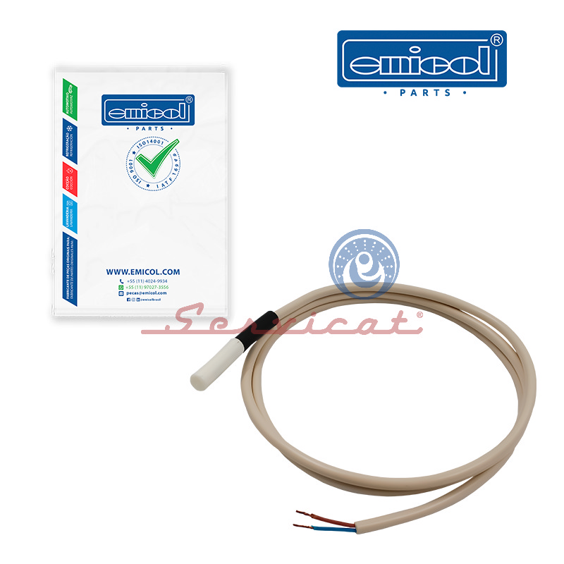 TERMISTOR 10 KOHMS - NTC ORIGINAL REFRIGERADORA ELECTROLUX