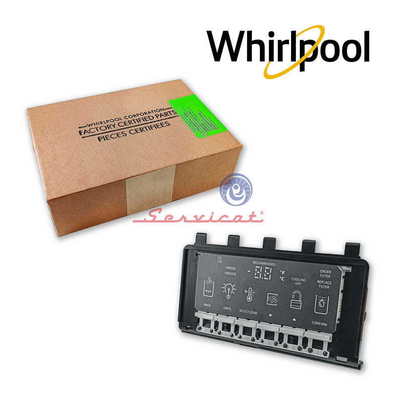 TARJETA ELECTRONICA DE CONTROL, 5 CONECTORES, REFRIGERADORA WHIRLPOOL