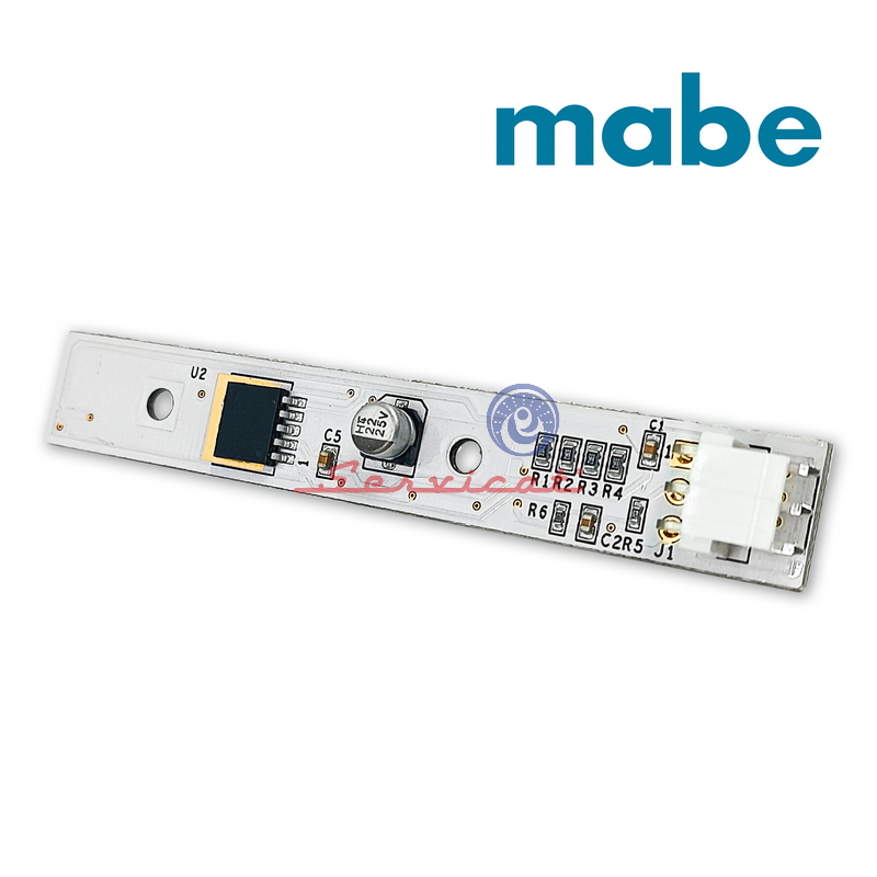 TARJETA ELECTRÓNICA LED 3 CONECTORES ORIGINAL REFRIGERADORA MABE