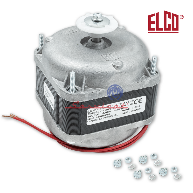 MOTOR VENTILADOR 18 - 73W ORIGINAL REFRIGERADORA TODAS LAS MARCAS