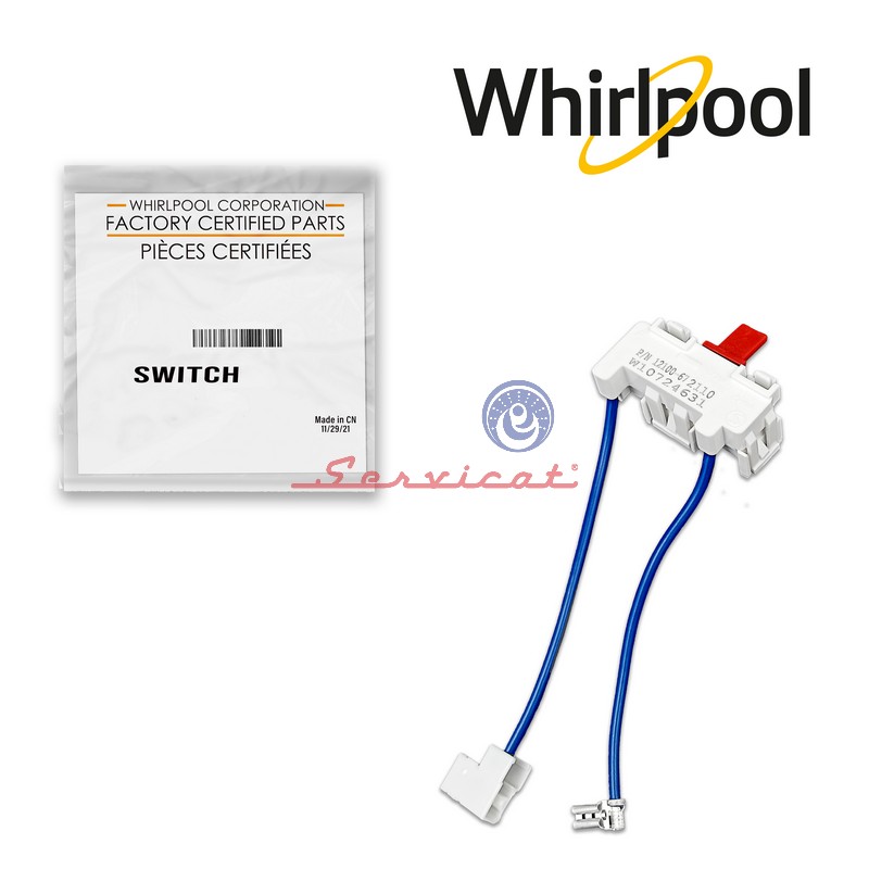 SWITCH ORIGINAL SECADORA WHIRLPOOL