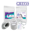 KIT FILTRO ATRAPA PELUSAS GRECO SECADORA TODAS LAS MARCAS