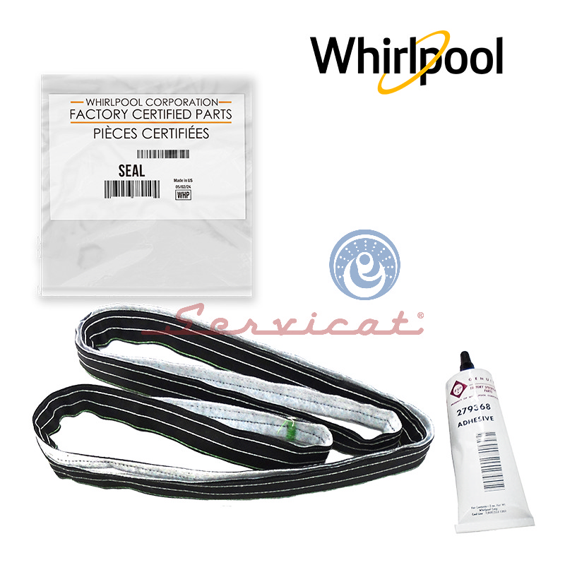 FELPA TRASERA DE TAMBOR PER:210CM - ØINT:67CM CON PEGAMENTO ORIGINAL SECADORA WHIRLPOOL