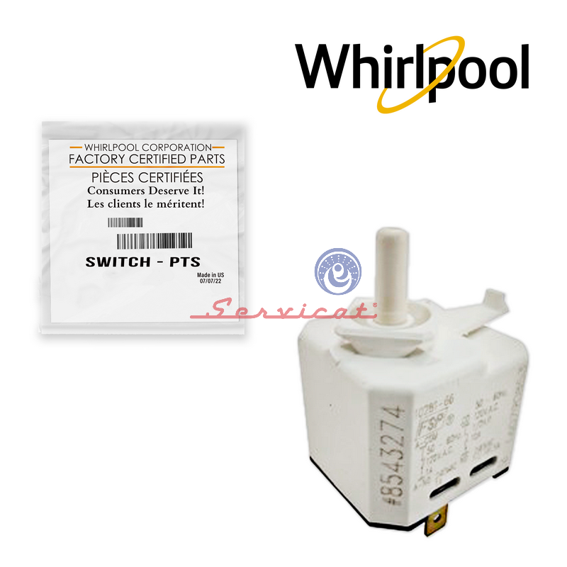 SWITCH ARRANQUE ORIGINAL SECADORA WHIRLPOOL