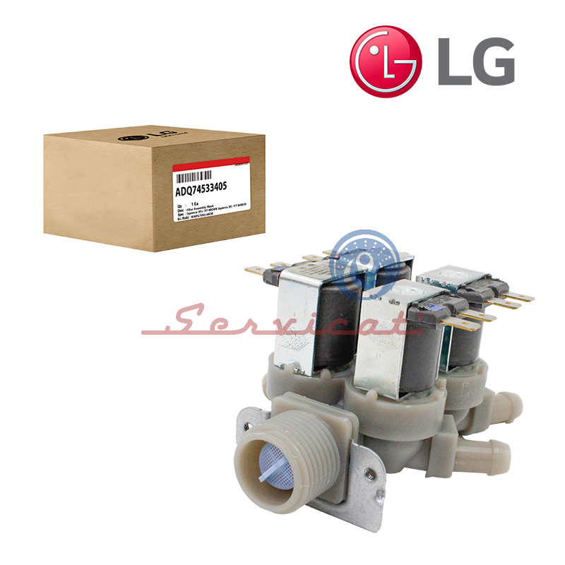 ELECTROVÁLVULA 4 SOLENOIDES ORIGINAL LAVADORA LG