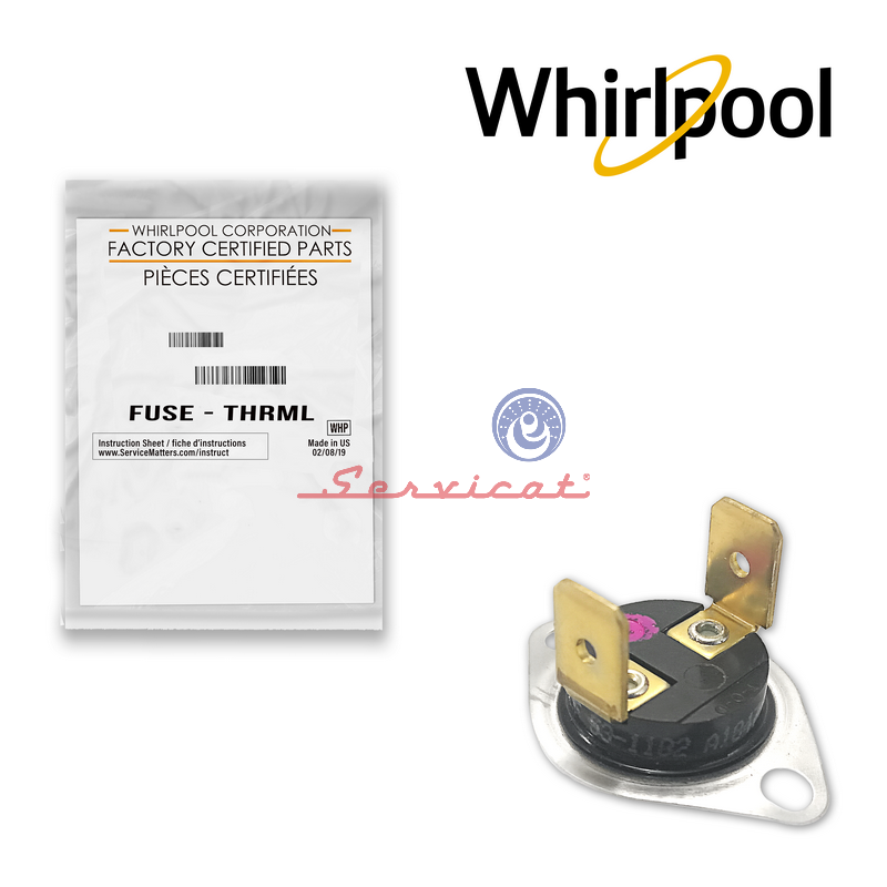 SOLO FUSIBLE ORIGINAL SECADORA  WHIRLPOOL