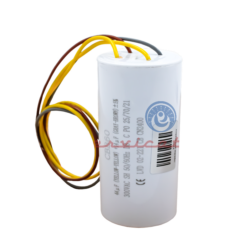 CAPACITOR DE MARCHA 44 + 14UF A 300VAC LAVADORA ELECTROLUX - FRIGIDAIRE