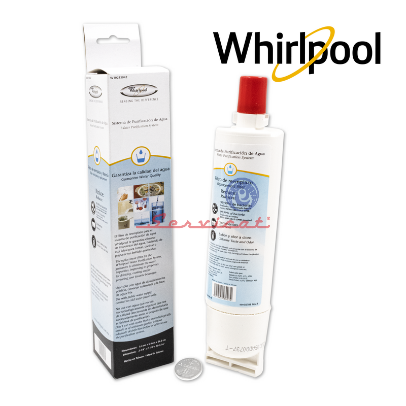 FILTRO DE AGUA 300GAL ORIGINAL PURIFICADOR DE AGUA WHIRLPOOL