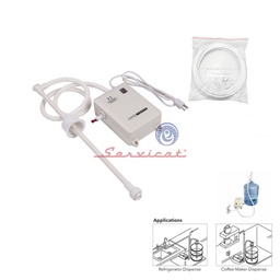 BOMBA DISPENSADORA DE AGUA EMBOTELLADA 115V-3.8LPM ICE MAKER REFRIGERADORA-CAFETERA TODAS LAS MARCAS