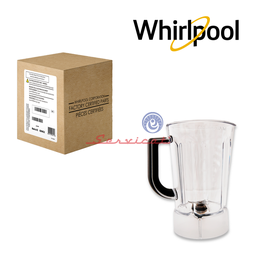 VASO DE PLÁSTICO COMPLETO 1.75 LITROS ORIGINAL LICUADORA KITCHENAID - WHIRLPOOL